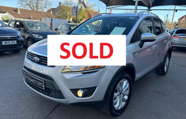 2012 62 Ford Kuga 2.0 TDCi Titanium 163 4X4 5dr, Silver, 69,000 Miles