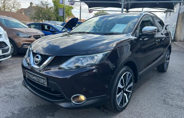 2014 63 Nissan Qashqai 1.6 DCi Tekna 5dr 4x4 Classic, Nightshade Met Black, 101000 miles, 6 Speed
