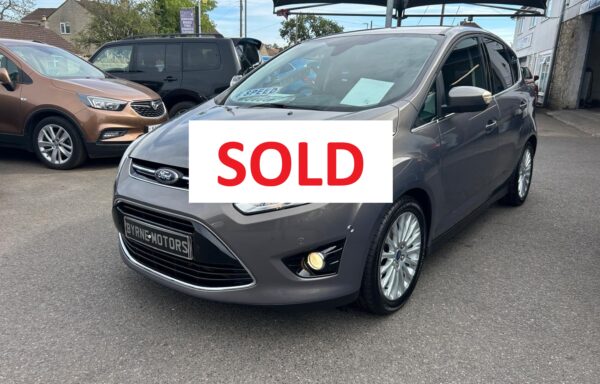 2013 63 Ford C Max 1.0 Titanium Turbo 5dr MPV, 6 Speed, Met Grey, 85900 miles