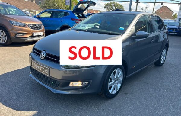 2012 62 VW Polo 1.2 TDi Match 5 Dr, Met Grey, 72500 miles, 2 Keepers
