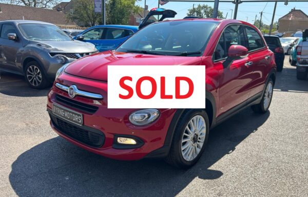 2017 17 Fiat 500X 1.6 E-torQ Pop Star 5dr, Red, 49,900 Miles