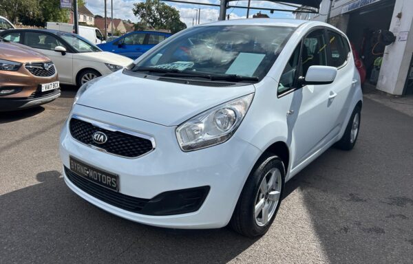 2014 14 Kia Venga 1.4 EcoDynamics 1 5dr, White, 51,700 Miles