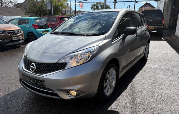 2016 66 Nissan Note 1.2 Tekna DiG-S 5dr, Met Silver, 50,781 Miles