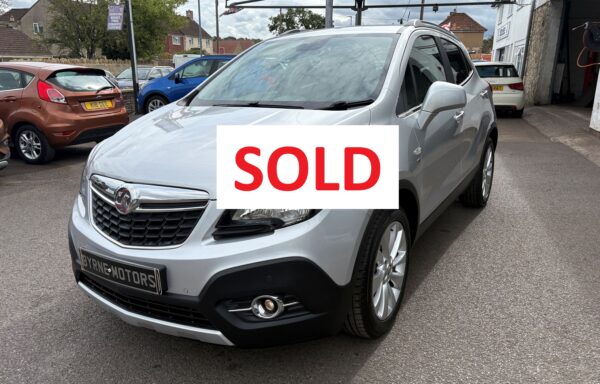 2015 65 Vauxhall Mokka 1.4 SE Turbo S/S 5dr, Met Silver, 80,600 Miles