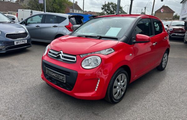 2018 18 Citroen C1 1.2 Feel PureTech 5dr, Red, 59,700 Miles