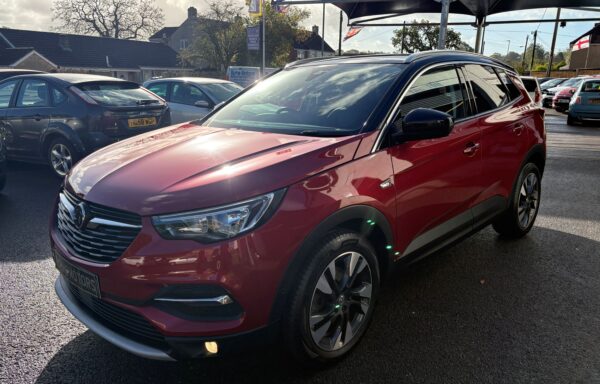 2018 68 Vauxhall Grandland 1.5 X Sport Nav TD SS 5dr, Met Red, 47,917 Miles